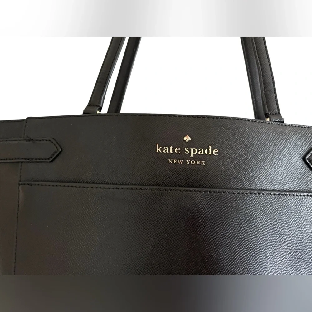 Kate Spade New York Black Staci Large Laptop Tote